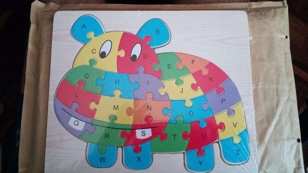 Puzzle didáctico para crianças