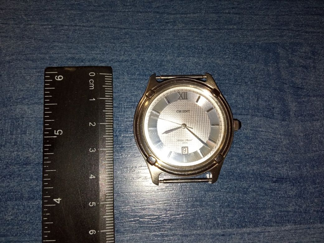 Классические кварцевые мужские часы Orient unb5-co-a (б/у). Оригинал.