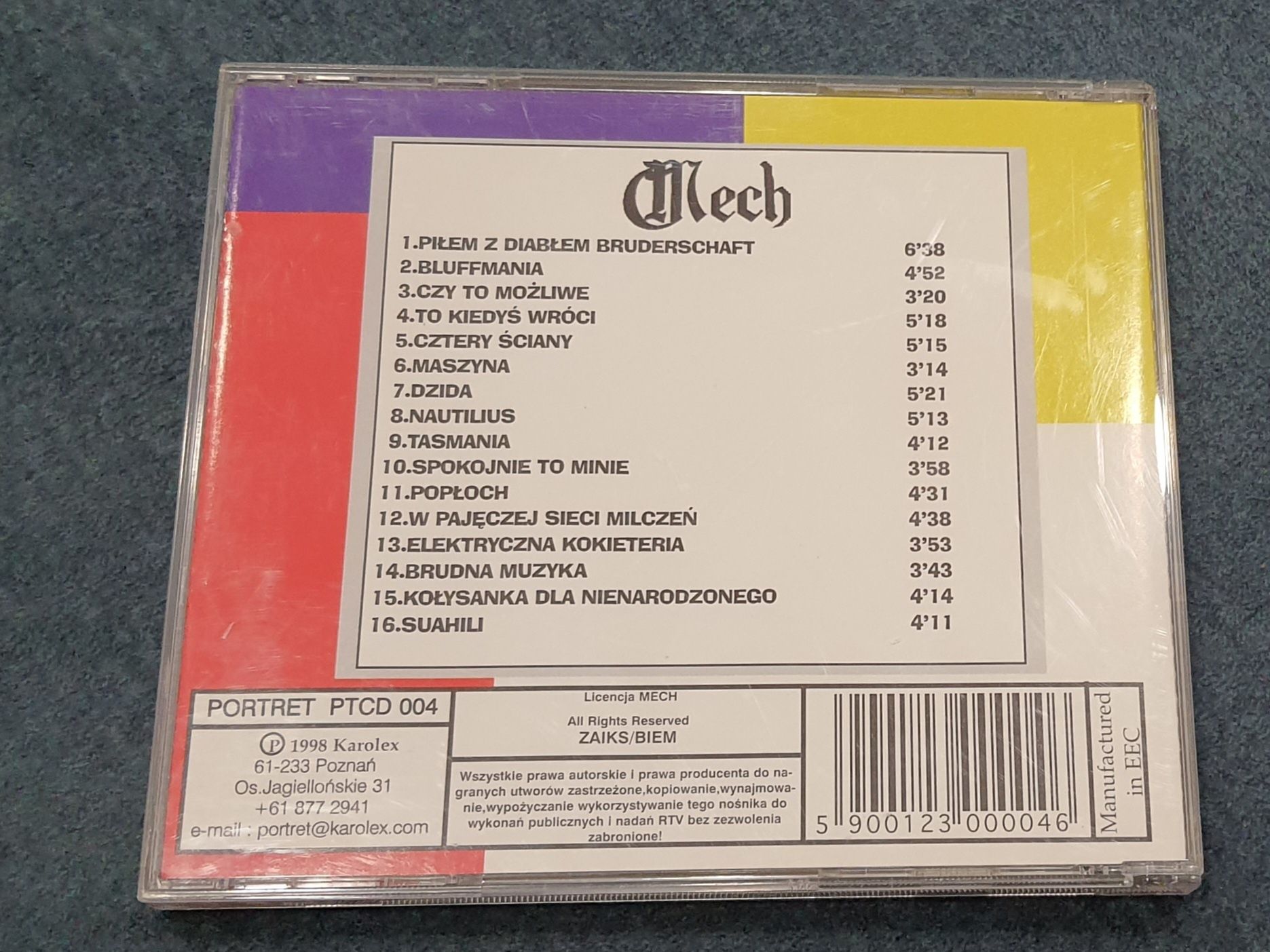 Mech Portret CD 1998