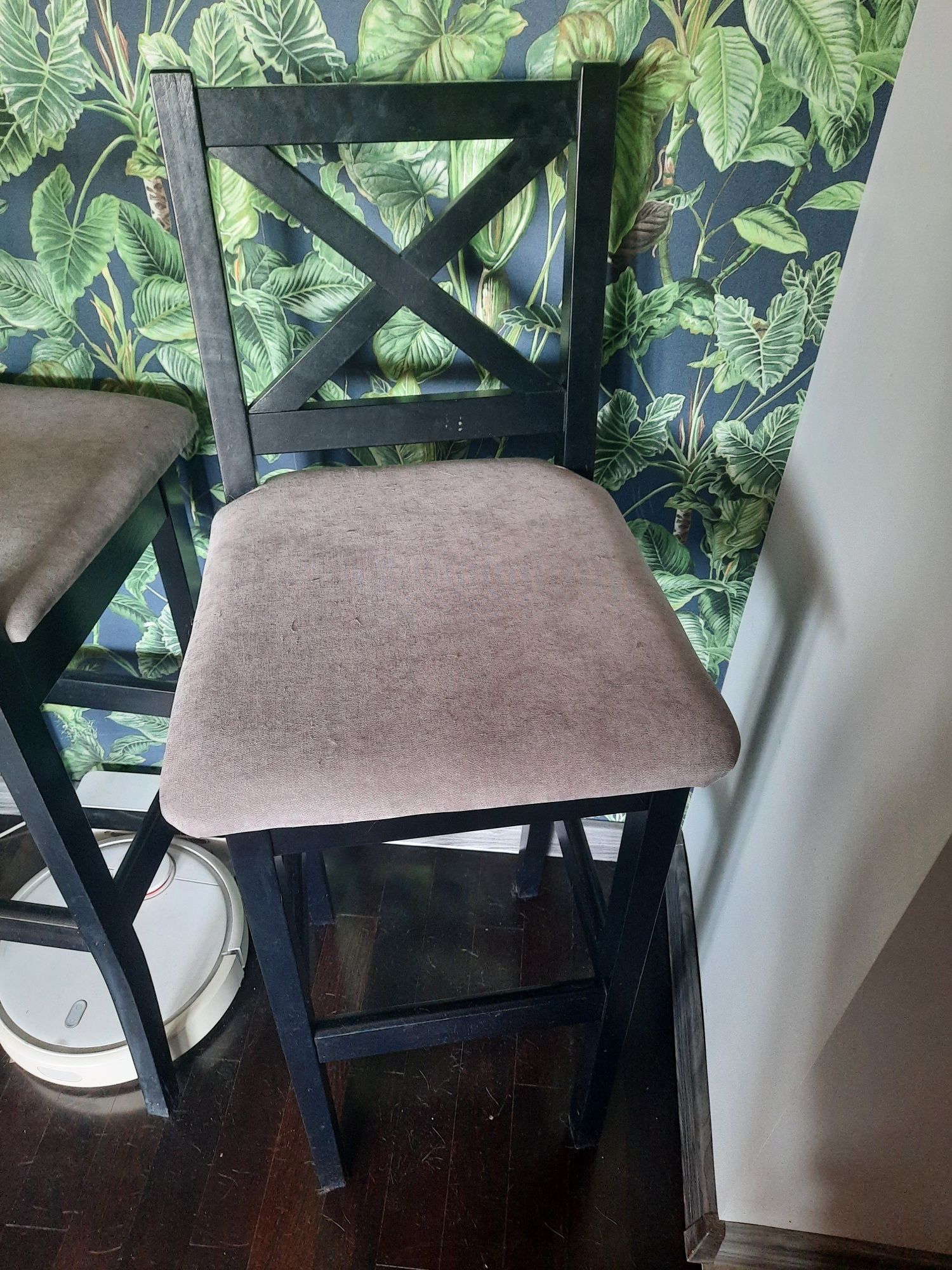 Krzesła barowe Hooker loft czarne