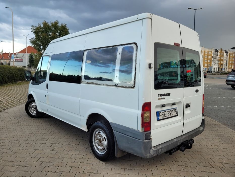 Ford Transit mk7 2.2 TDCI 110km-9 osobowy-Klima-2006 rok-Hak