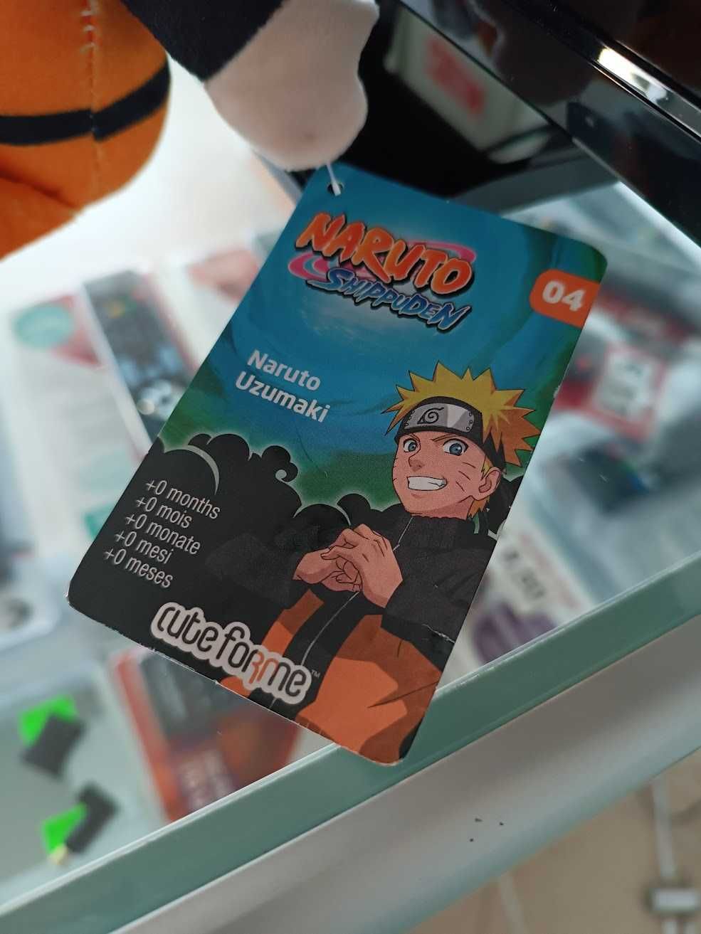 Novidade:Peluche Naruto 28cm Low Cost