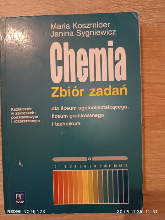 Chemia zbiór zadań