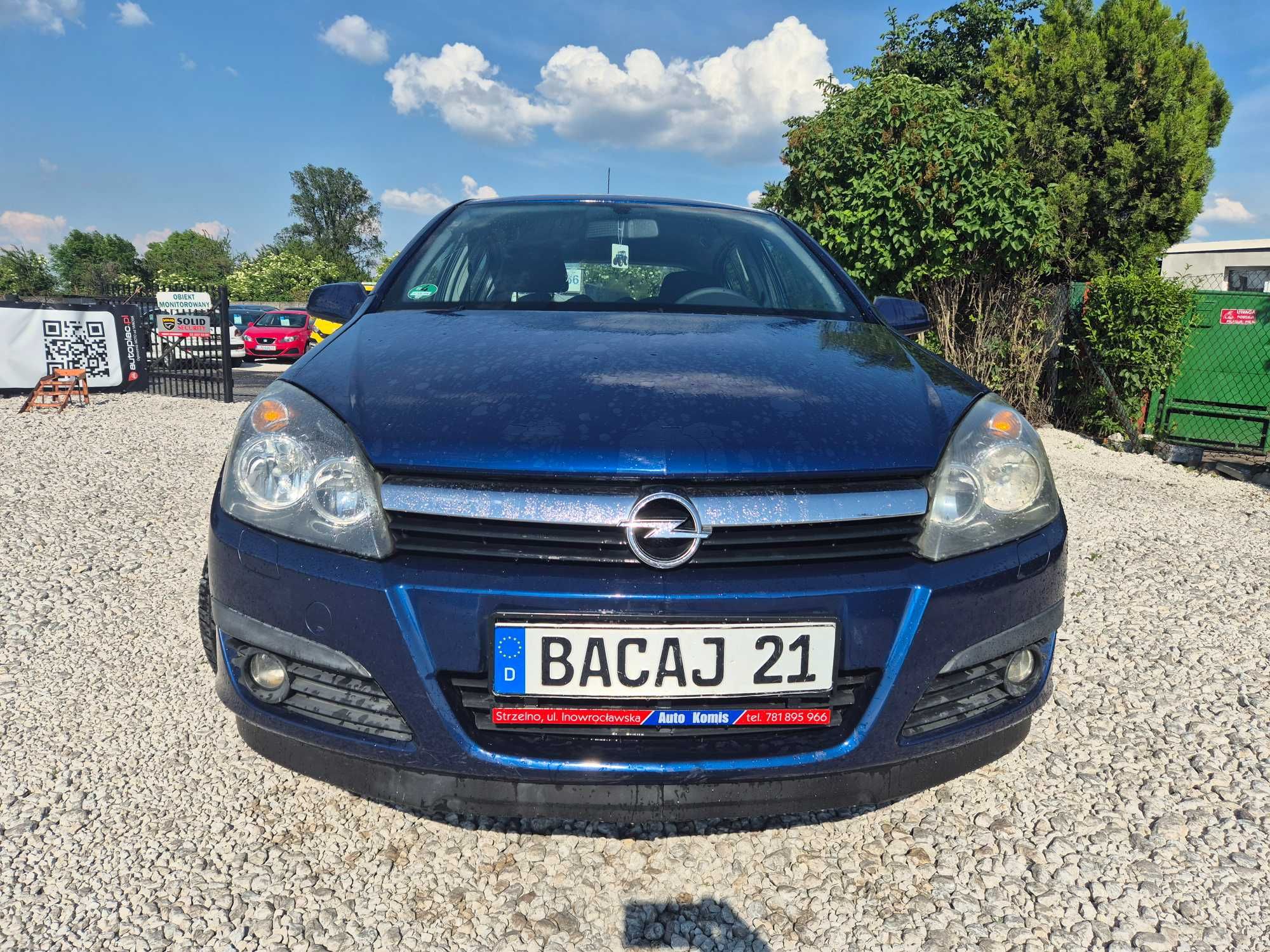 OPEL ASTRA klima, nowe opony, zadbana