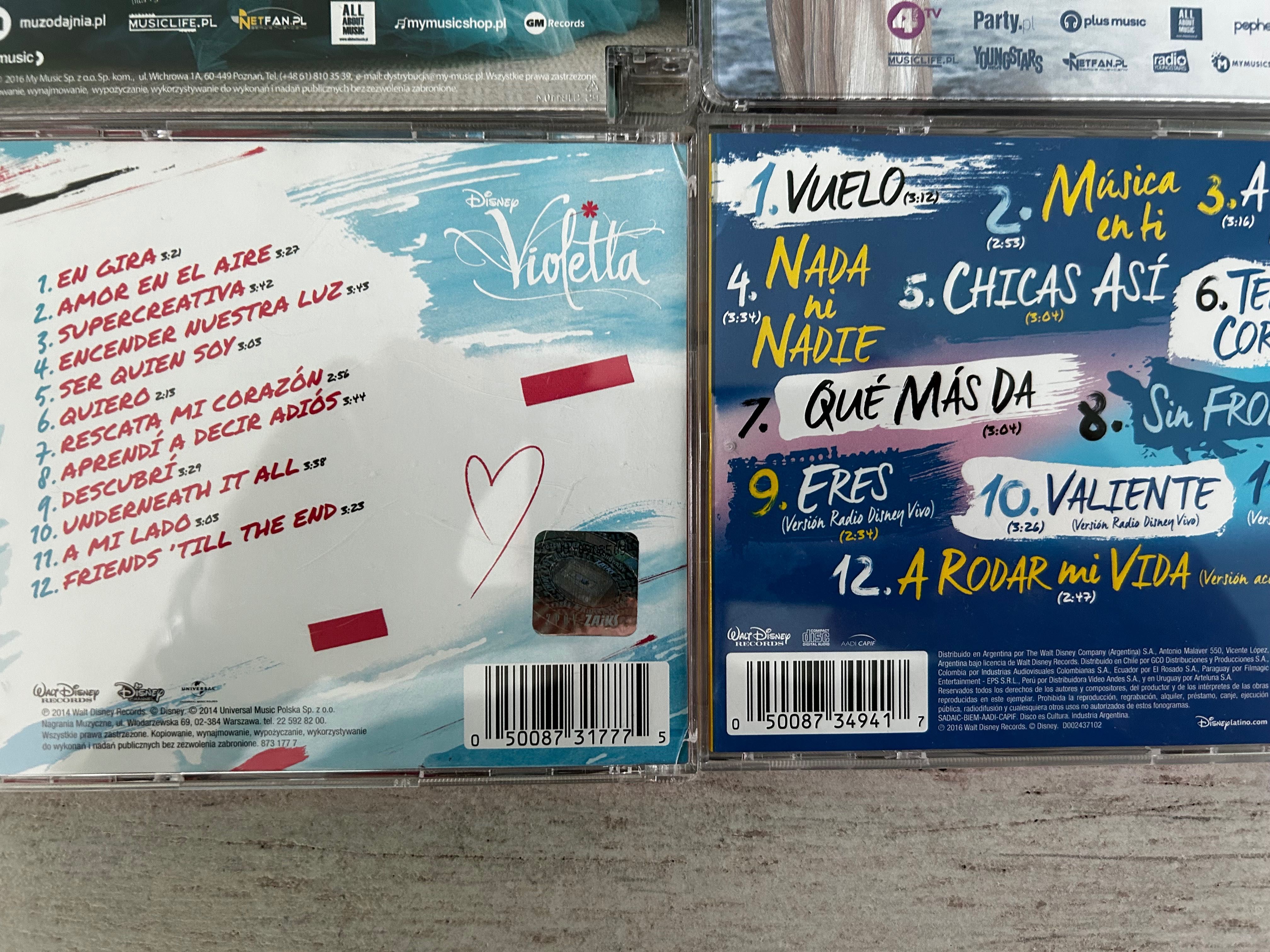 Violetta Sylwia Lipka Soy Luna 4 CD