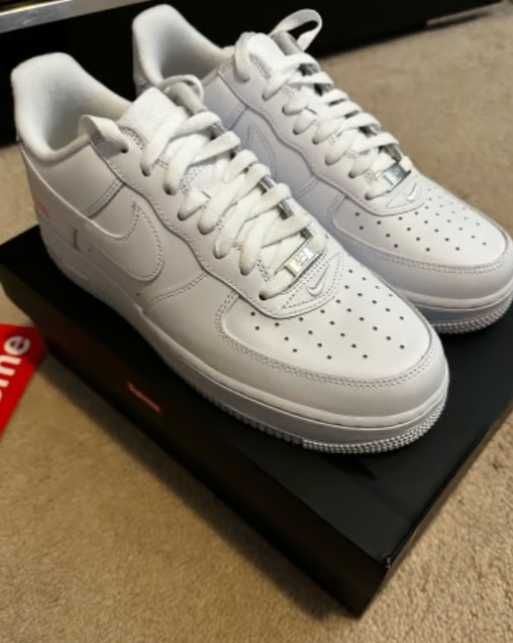 Supreme x Nike Air Force 1 Low White EU45