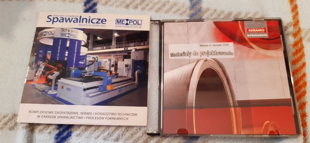 płyty cd dvd reklamowe górnictwo instalatorstwo z różnych targów