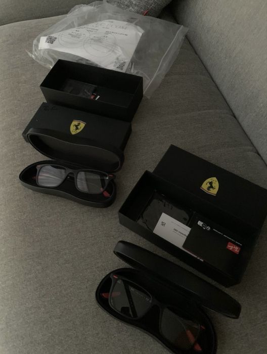 Оправа Ray-Ban RB7144M Scuderia FERRARI Collection black matt
