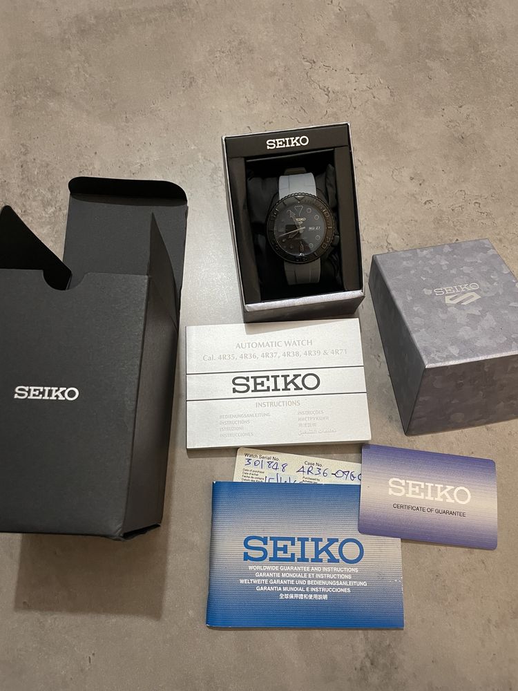 Zegarek Seiko customized