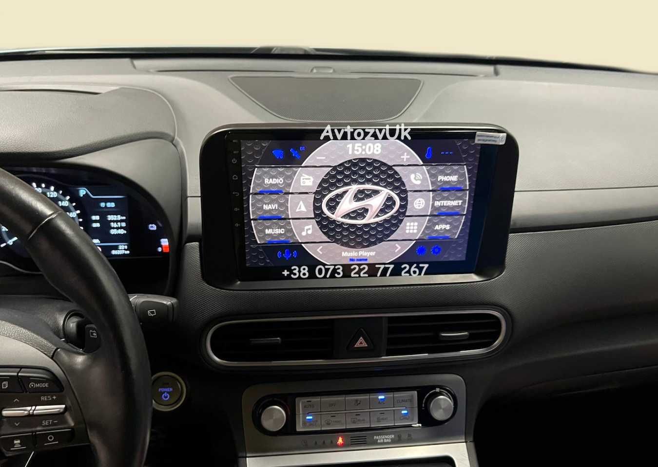 Магнитола I40 Hyundai I45 I 40 i40 KONA ENCINO LAFESTA EV Android 14