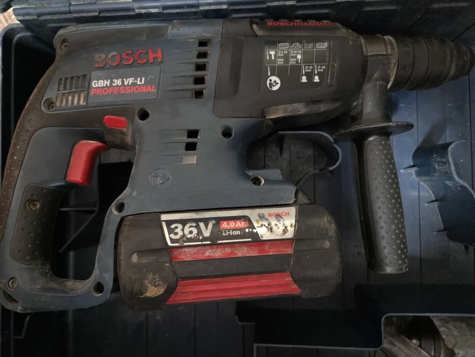 Młotowiertarka akumulatorowa BOSCH GBH 36 VF-LI + bateria Kraków W