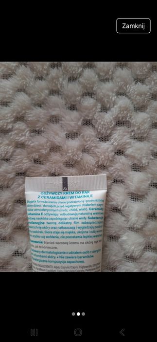 Oillan Odżywczy krem do rąk