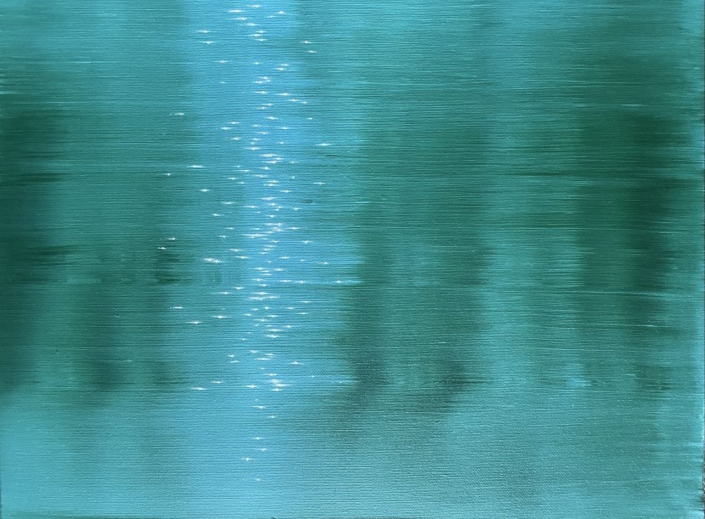Obraz "Światło 2.07", Tomek Mistak, 30x40cm, 2025, w ramie