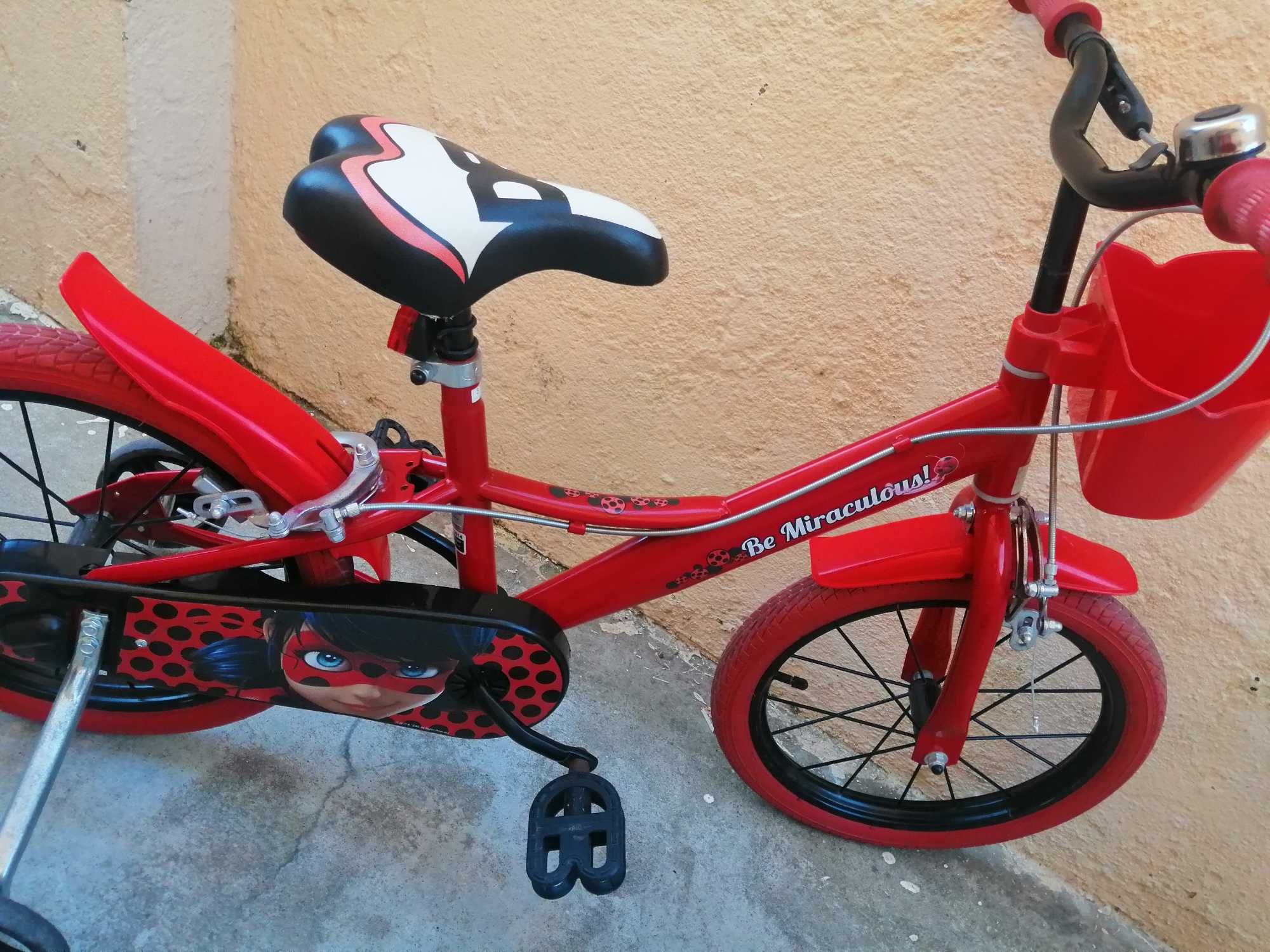 Bicicleta de menina roda 16