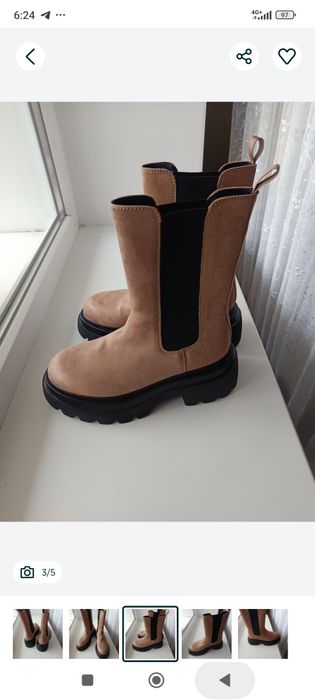 Сапоги женские челси CATWALC привезенные с Германии размер 37