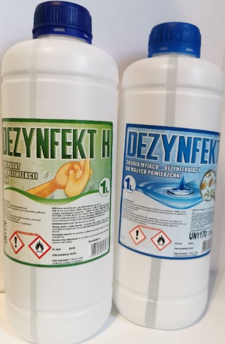 Płyn 5l, 70% alkoholu etylowego do dezynfekcji odkażania dezynfekcyjny