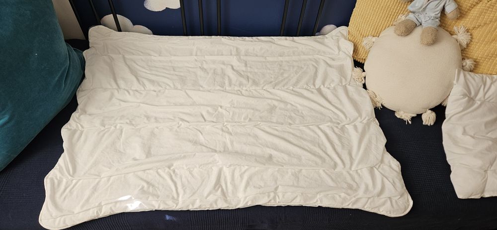 Pościel dla niemowlaka Ikea LEN 33x55 110x125 + materac Krummelur