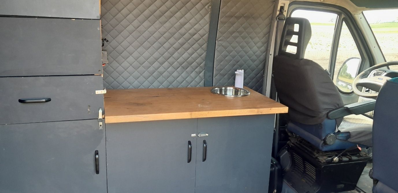 Kamper fiat Ducato 2.8,2000r.,klima,solar,wc,Webasto,hak.CENA:158000