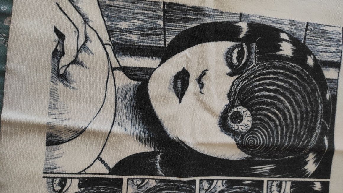 Tote Bag Junji Ito Uzumaki Nova