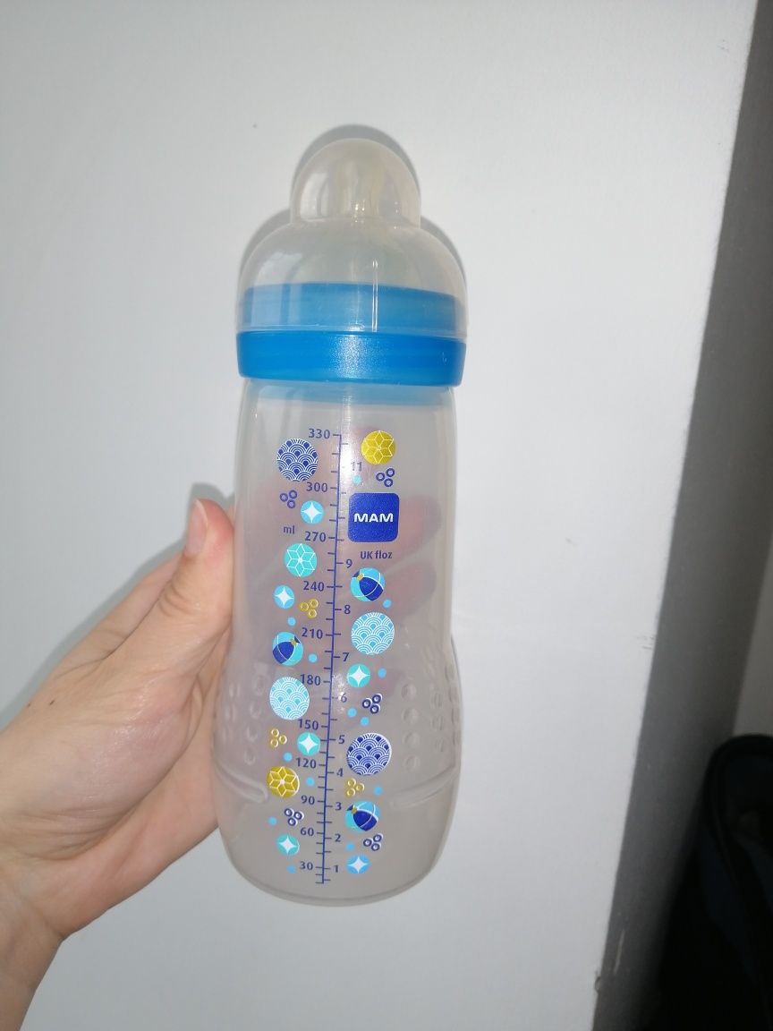 Бутылочка для кормления пляшка пляшечка Mam Easy Active 330 мл МАМ 6м+