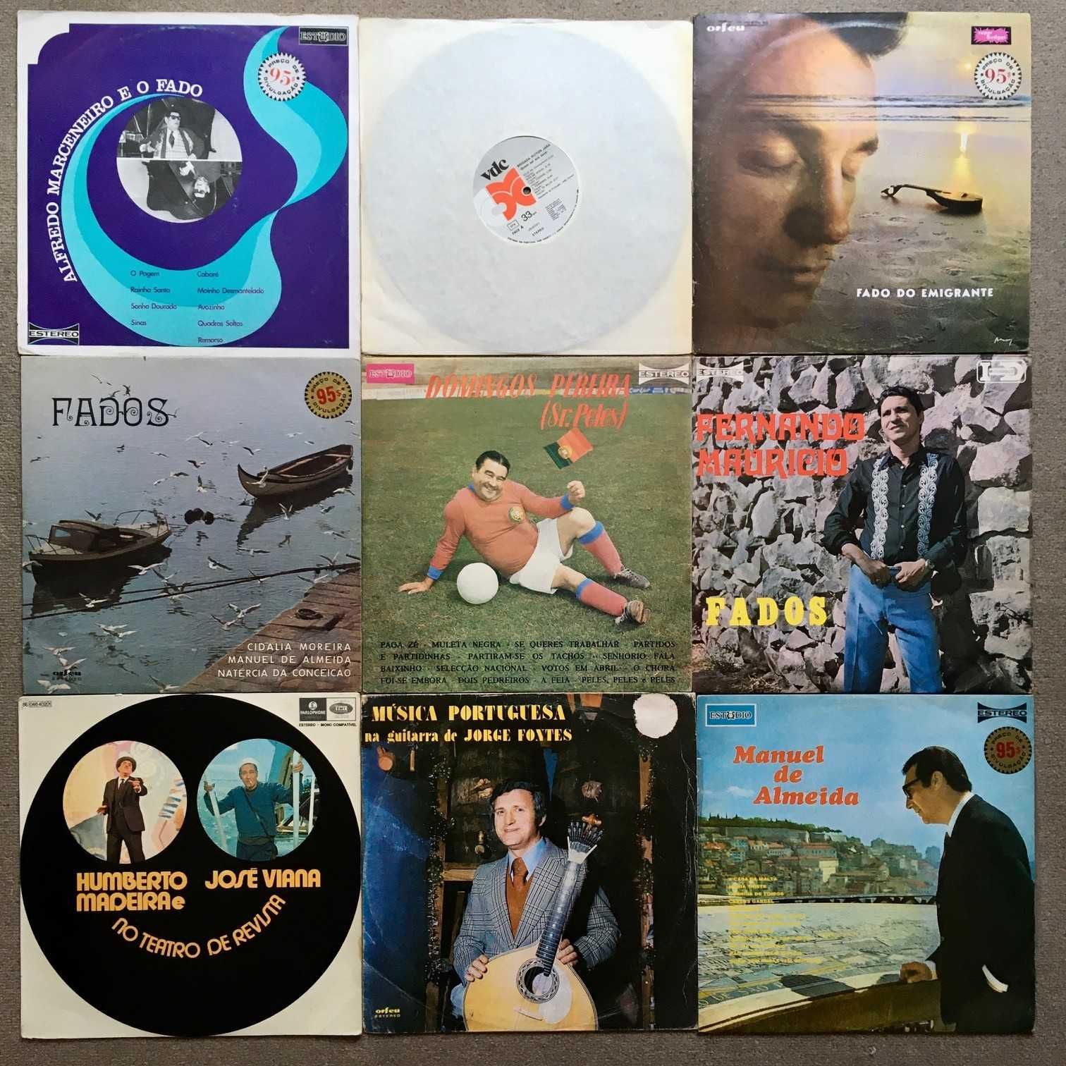 Discos vinil LP - 3€ cada - pop rock jazz portuguesa brasileira