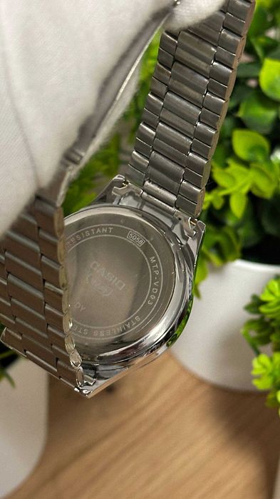 Годинник Casio MTP VD03b white | часы наручные 1183 | A159 | 1302