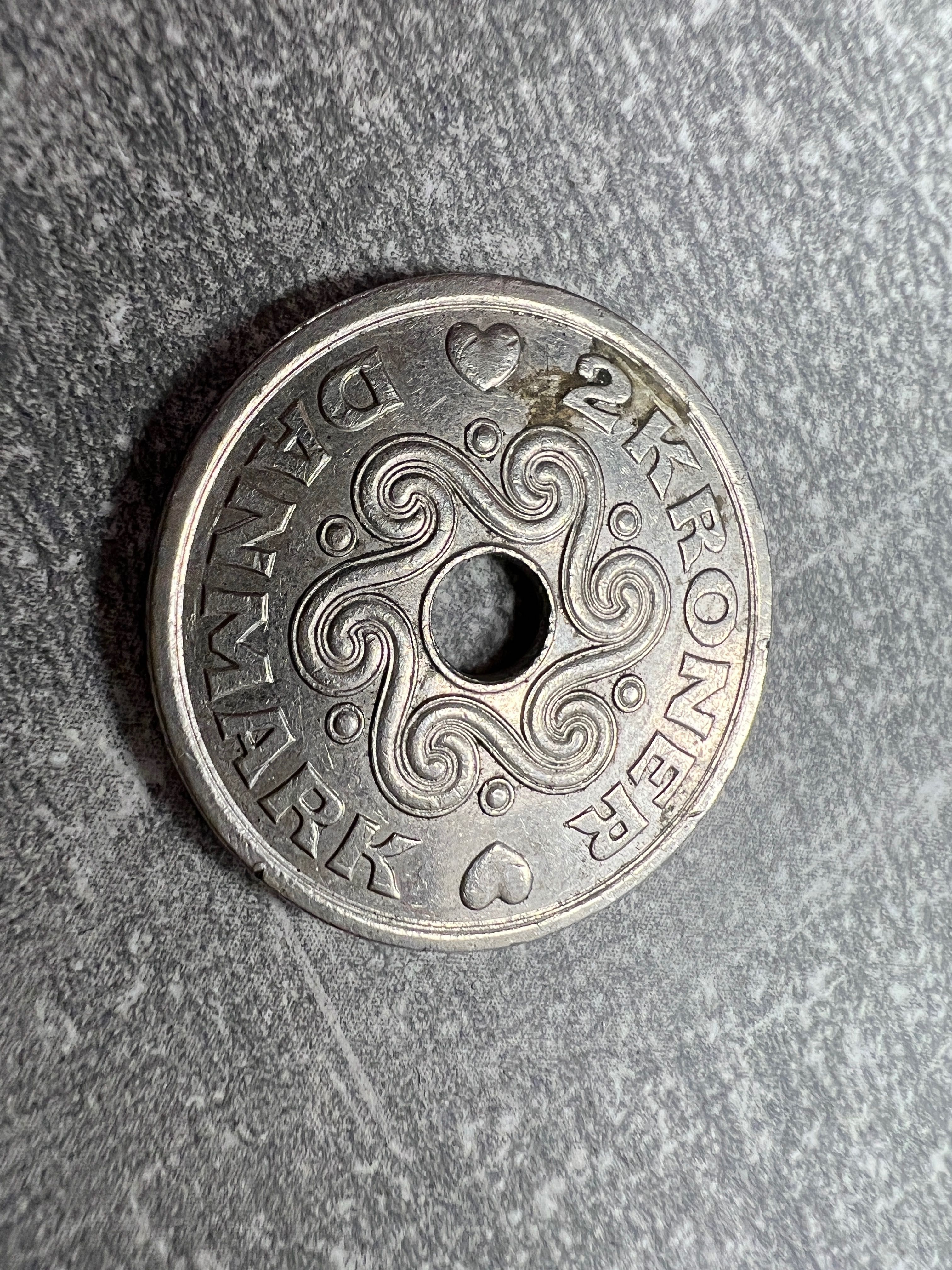 Moneta 2 kroner / 2 korony - Danmark / Dania - 2000 r.