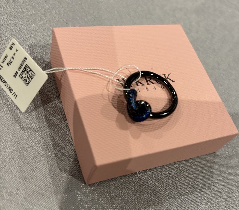 Srebrny pierścionek Meteory - W.KRUK