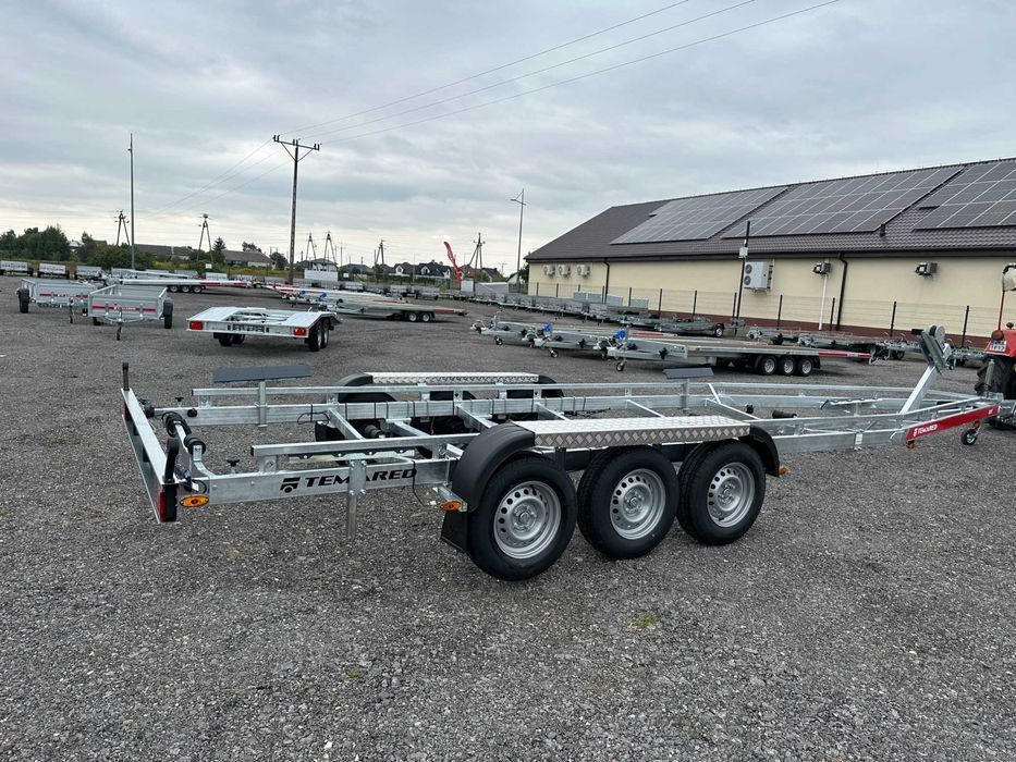 Przyczepa podłodziowa 925x253 TEMARED B35 DMC:3.5T POSZERZANA! ŁÓDŹ