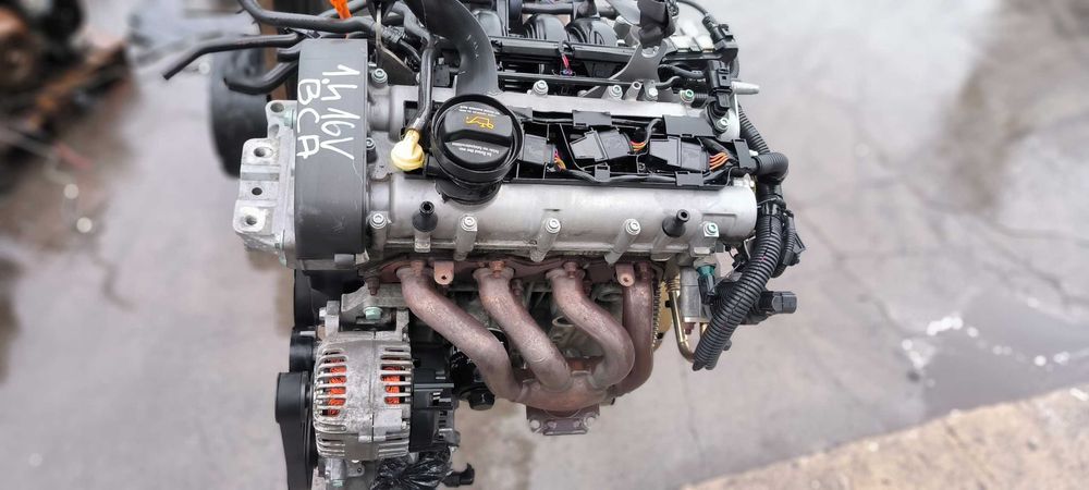 SILNIK KOMPLETNY BCA 1,4 16V golf octavia bora leon  a3 toledo beetle