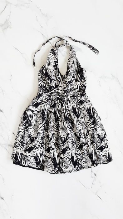NOWA letnia sukienka w palmy marki H&M roz. S
