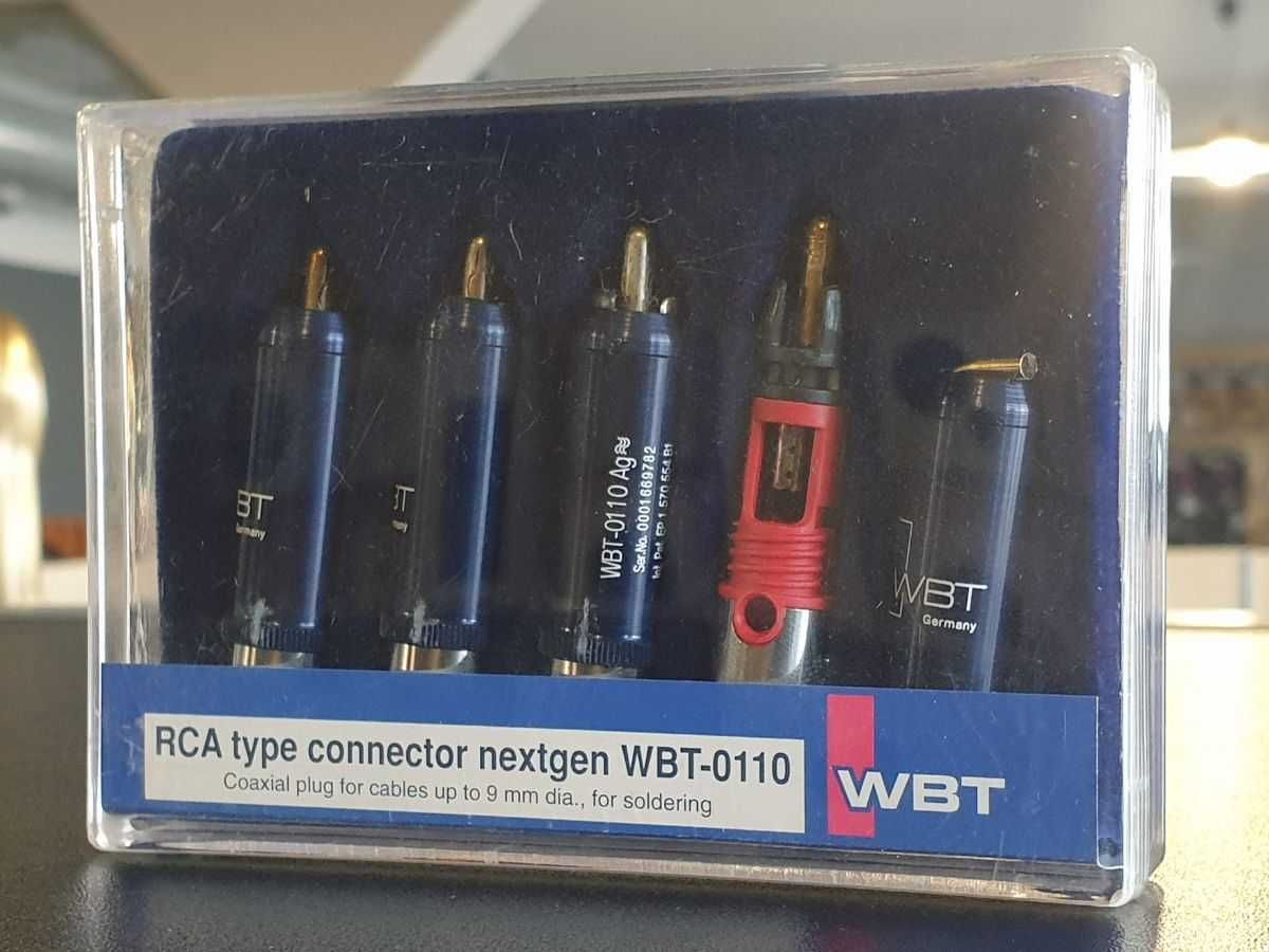 WBT 0110 Ag (srebro) Wtyki RCA, cinch