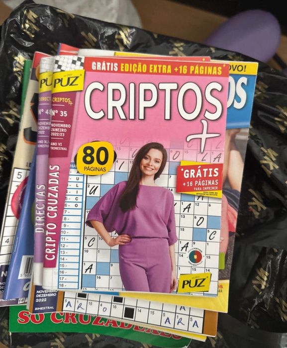 17 livros de passatempos