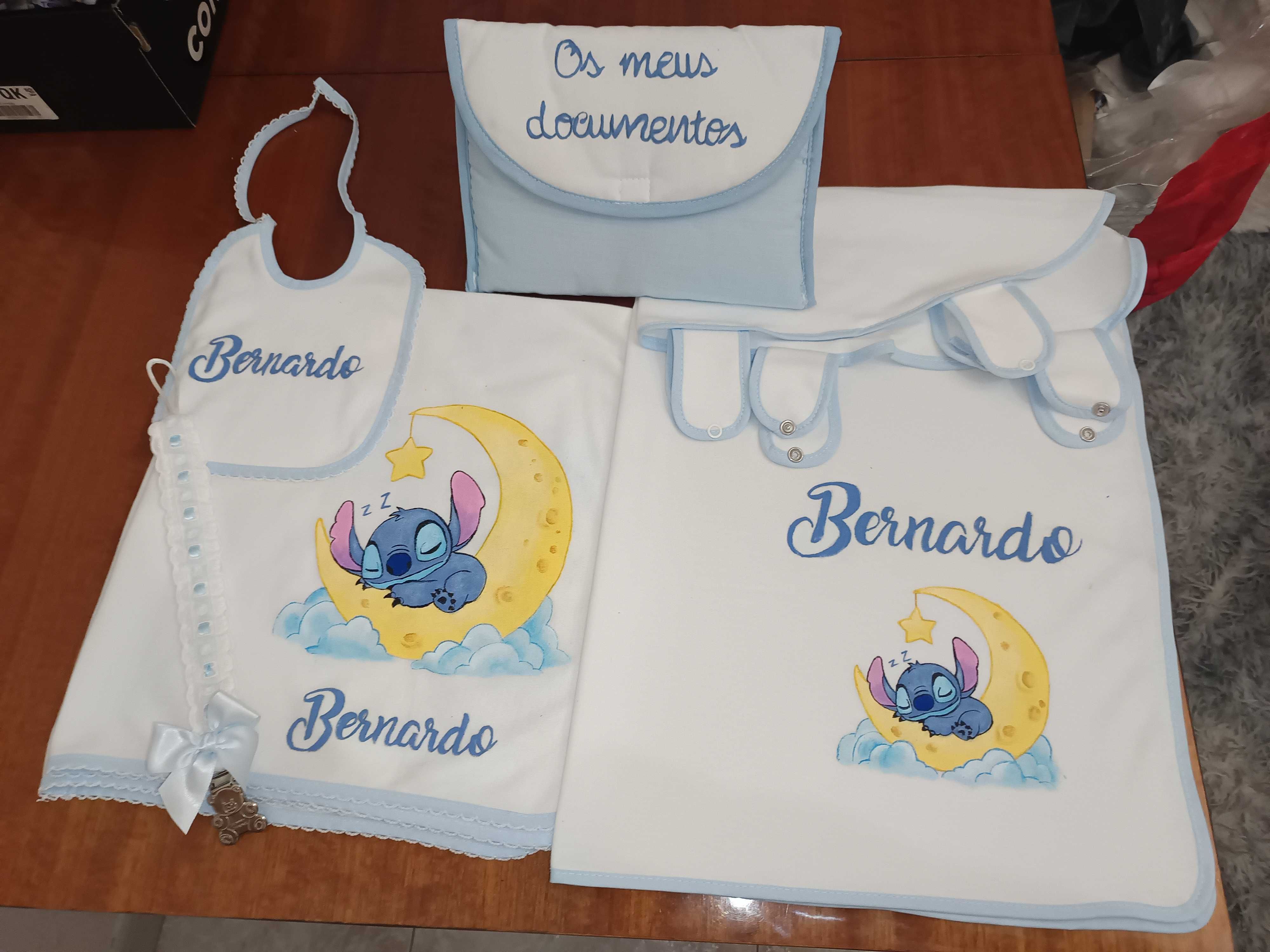 Artigos de bebé personalizados