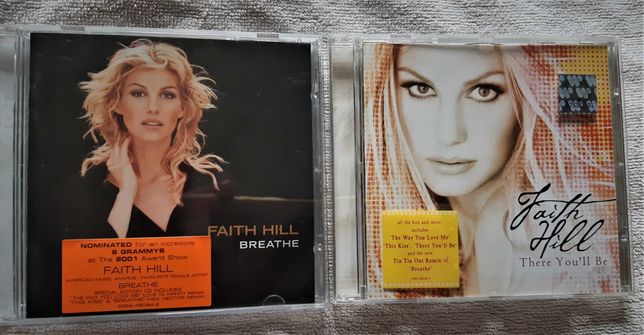 Faith Hill - 2 CDs "Breathe " e "There you´ll be"