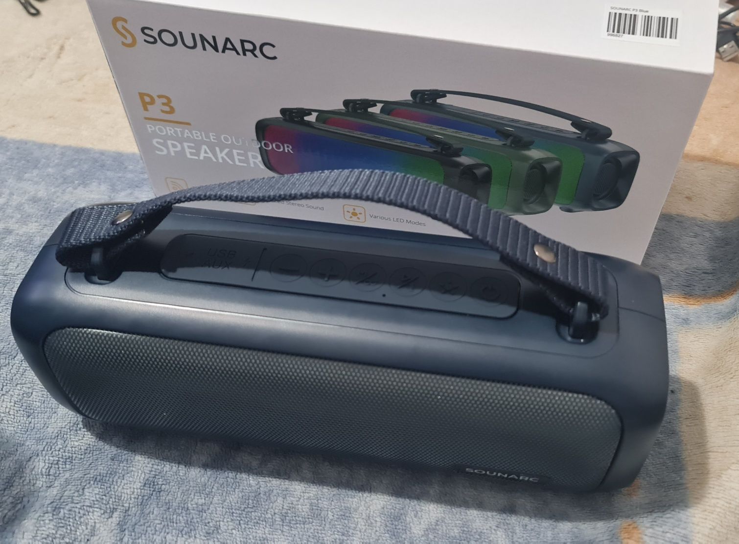 Głośnik bluetooth sounarc p3