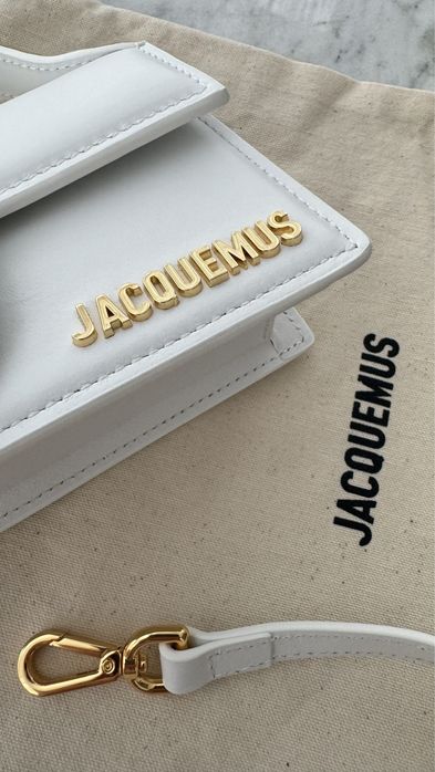 JACQUEMUS Сумка Le Bambino белый