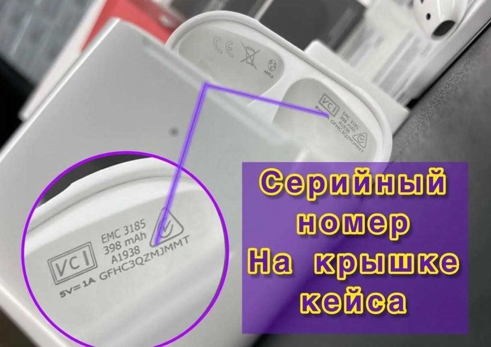 Навушники Топової якості Airpods 2 1в1