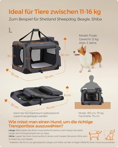 Feandrea transporter dla zwierząt domowych