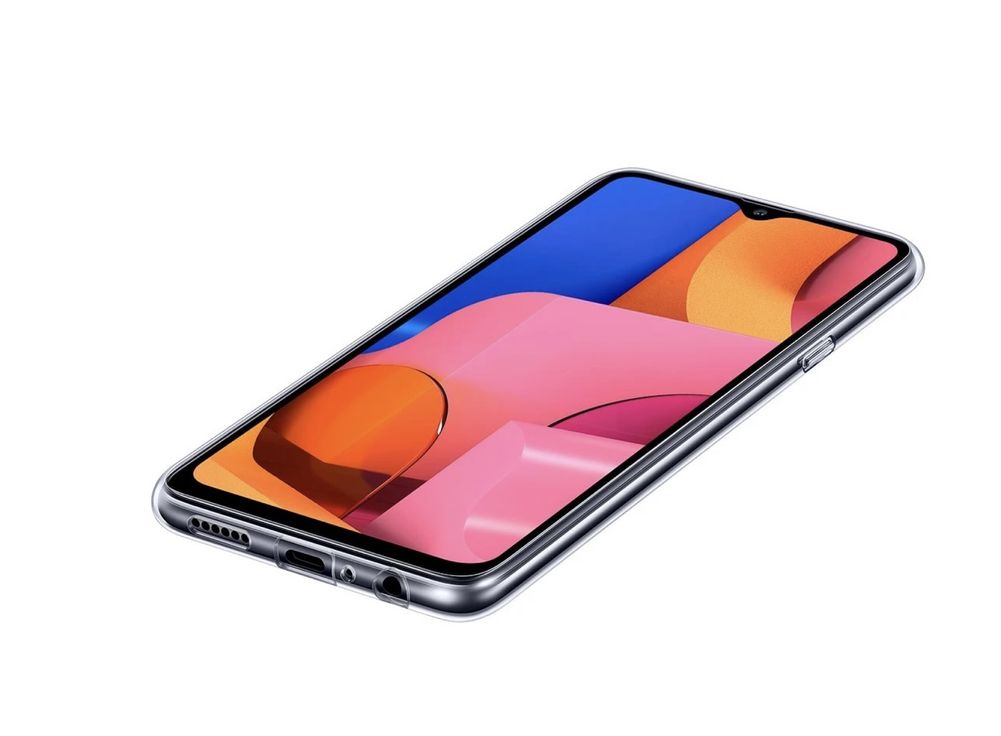 Оригинальный Чехол Clear Cover для Samsung Galaxy A20s 2019