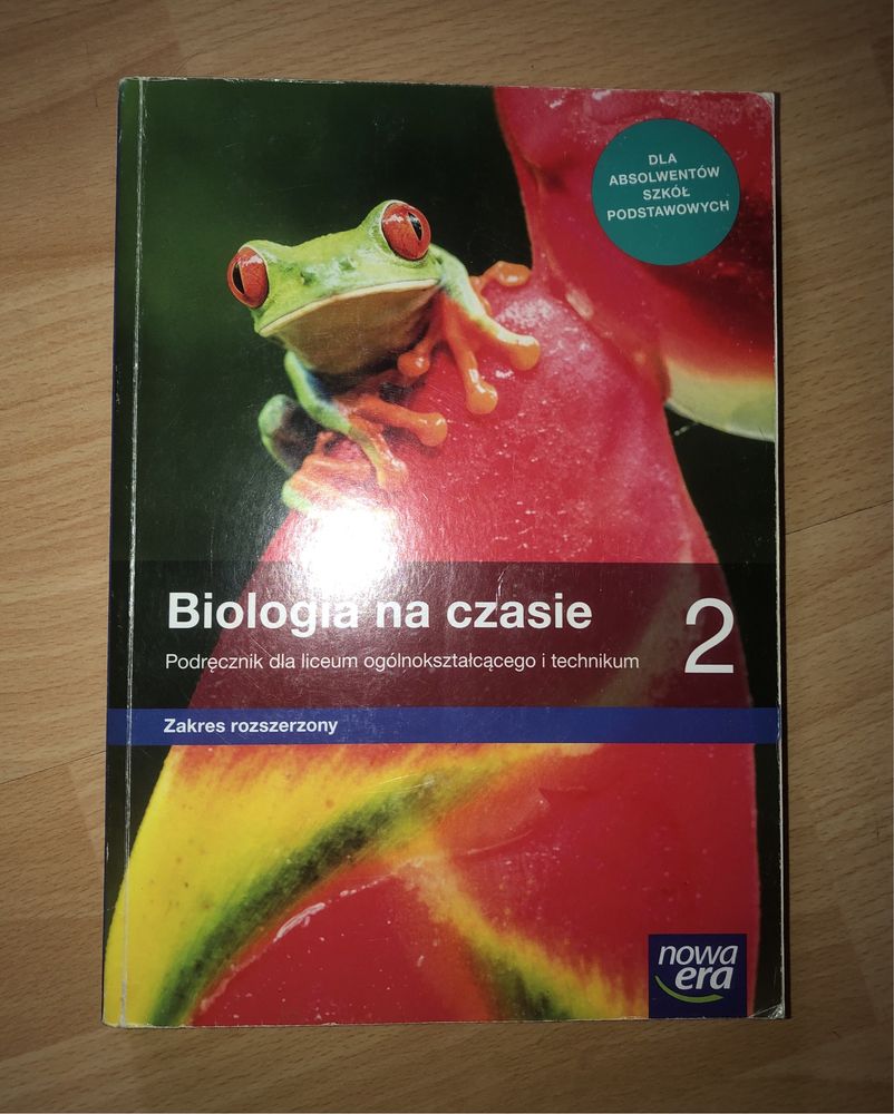 Biologia na czasie zakres rozszerzony część: 1,2,3 i 4