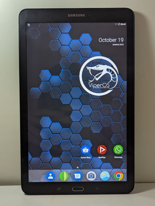 Samsung Galaxy TAB E - wszystko działa(Android 7)