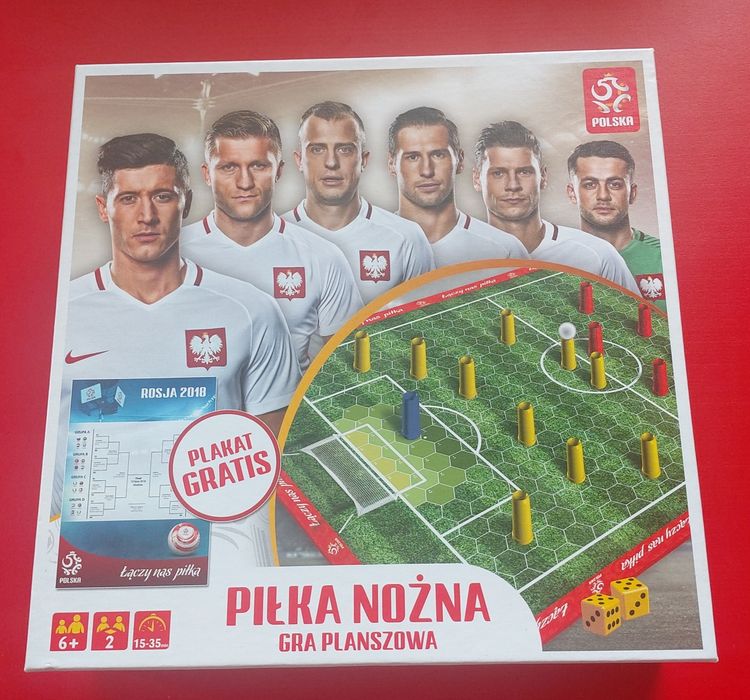 Gra planszowa zręcznościowa piłka nożna