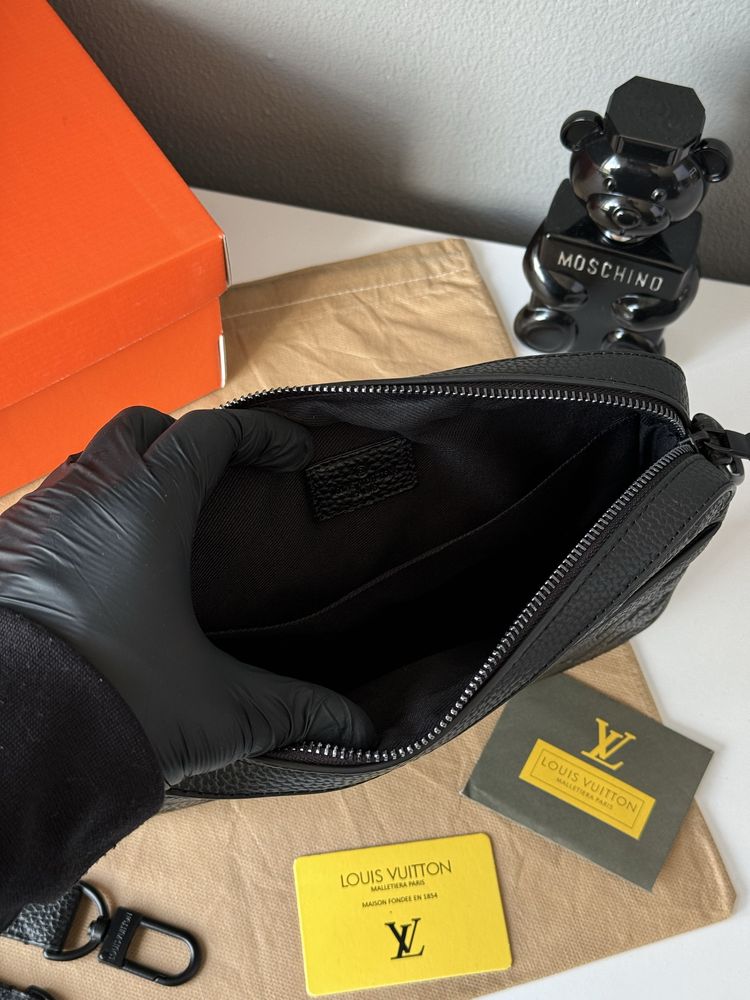 Чоловіча сумка Louis Vuitton мужская сумка мессенджер 3в1 барсетка