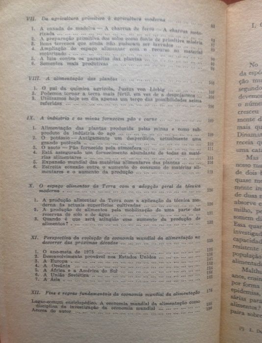 Fritz Baade - Economia mundial da Alimentação