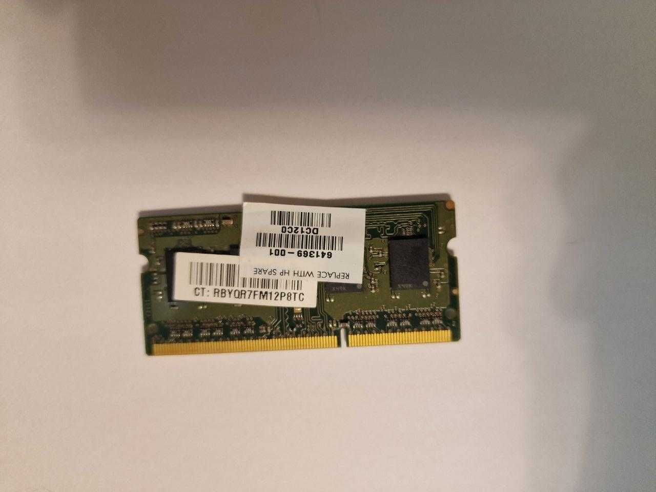 Оперативна пам'ять для ноутбука ddr3  2 gb