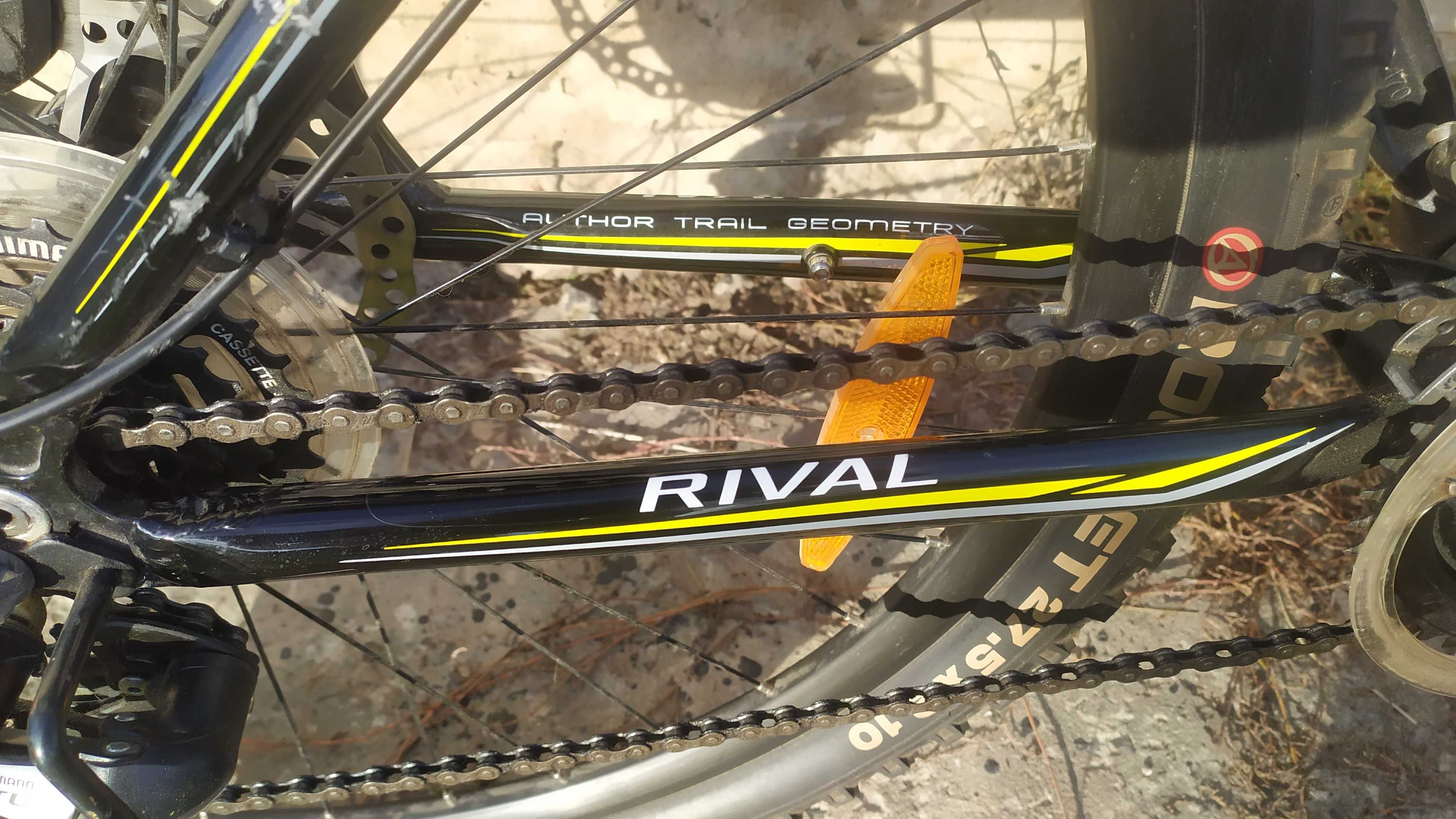 Продам велосипед Author Rival 27.5 17" Black/Yellow