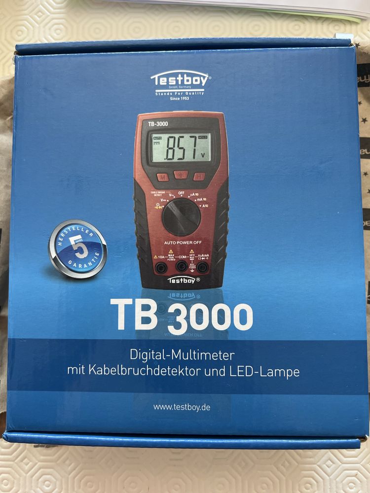 Digital multimetro TB 3000 Test boy com garantia