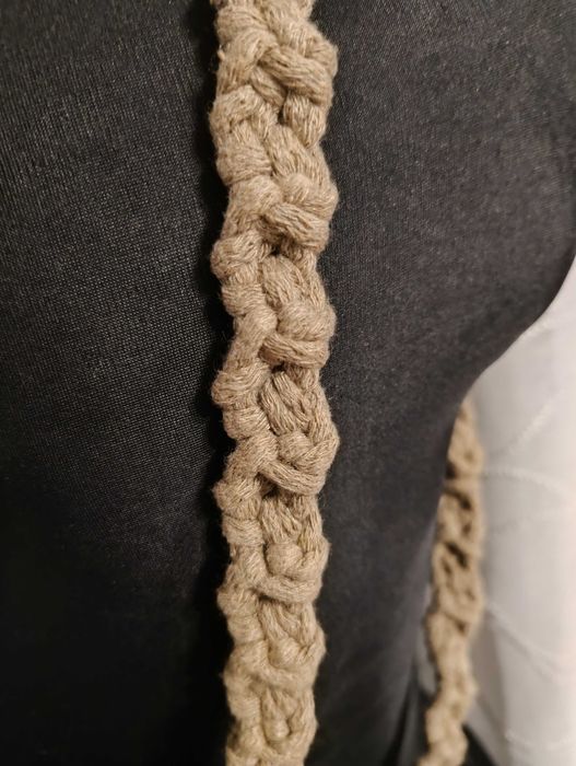 Plecak robiony na szydełku