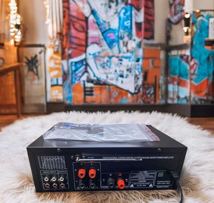 Усилитель звука підсилювач для домашньої акустики